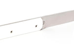 Coffret de 6 couteaux de table faits mains Perceval 9.47 blancs