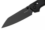 Couteau pliant Kershaw Iridium Reverse Tanto Black 2038RBLK manche en aluminium noir 11,4cm