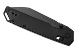 Couteau pliant Kershaw Iridium Reverse Tanto Black 2038RBLK manche en aluminium noir 11,4cm