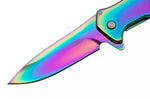 Couteau pliant Kershaw Outcome KS.2044RBW manche en acier inoxydable 9,8cm