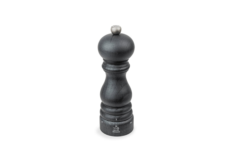 Moulin à sel sec manuel Peugeot Paris U Select Graphite en bois de hêtre - 18 cm