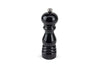 Moulin à sel manuel Peugeot Paris U'Select en bois laqué noir - 18 cm