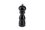 Moulin à sel manuel Peugeot Paris U'Select en bois laqué noir - 18 cm