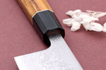 Couteau nakiri 16,5cm japonais artisanal Yuzo Damas VG10