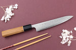 Couteau universel 15cm japonais artisanal Yuzo Damas VG10
