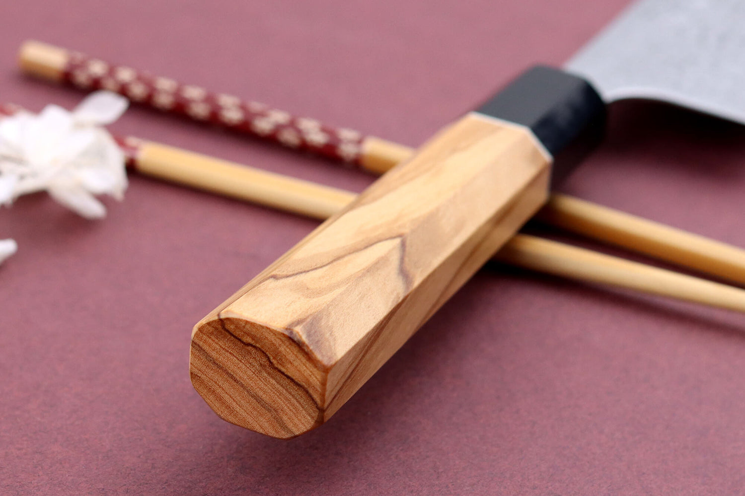 Couteau santoku 16,5cm japonais artisanal Yuzo Damas VG10
