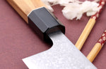 Couteau santoku 16,5cm japonais artisanal Yuzo Damas VG10
