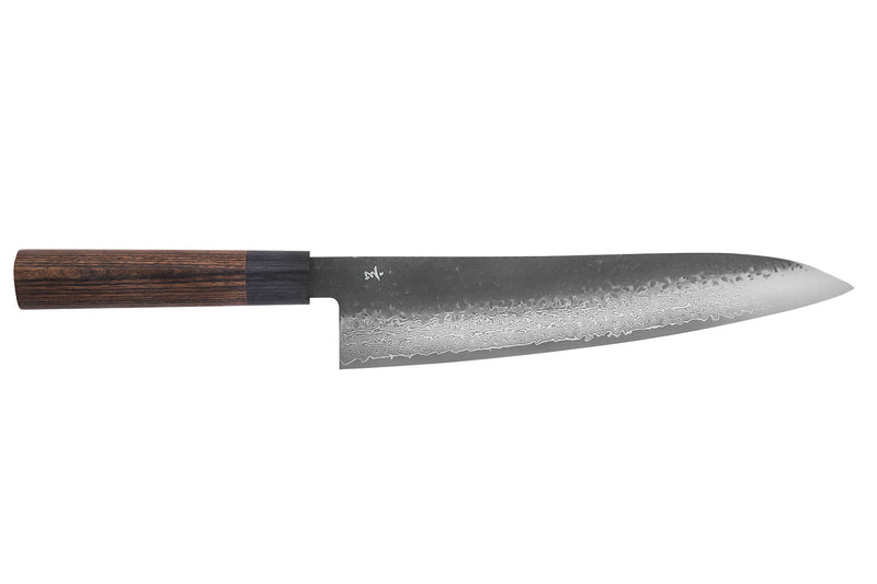 Couteau de chef 18cm japonais Shizu Hamono Gen VG10 damas