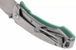 Couteau pliant CRKT Tuna Compact 2522B.CR manche 9,6cm en G10 vert d'eau