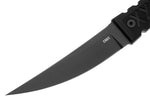 Couteau CRKT H74 2924.CR lame 12cm manche en G10 noir + étui