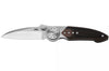 Couteau pliant CRKT Walker 4200.CR manche 10,3cm en G10 noir et marron