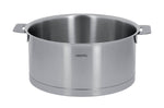 Set de 3 casseroles Cristel Strate Amovible en acier inox 18/10 - 16, 18 et 20cm