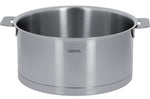 Set de 3 casseroles Cristel Strate Amovible en acier inox 18/10 - 16, 18 et 20cm