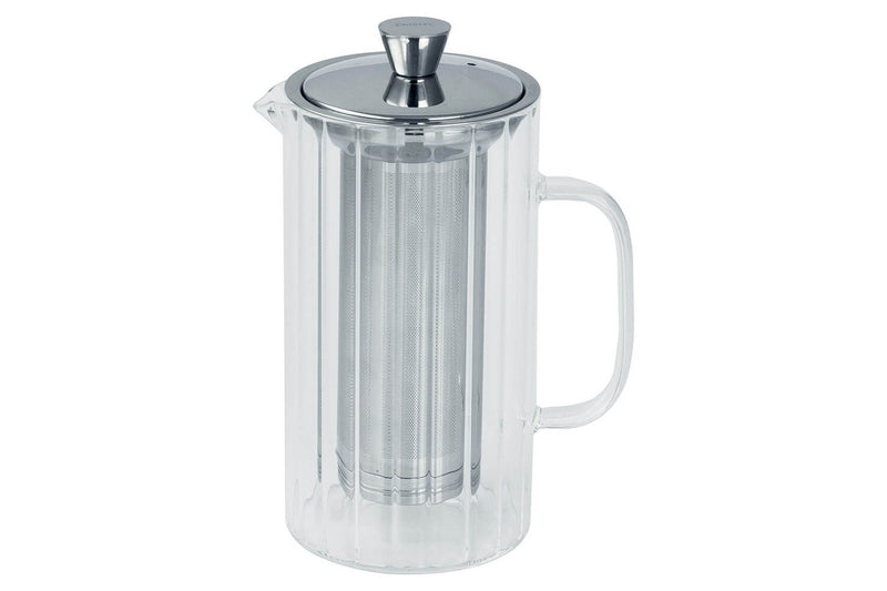 Théière Cristel Breakfast 1,2L en verre borosilicate avec filtre démontable
