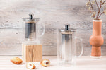 Théière Cristel Breakfast 1,2L en verre borosilicate avec filtre démontable