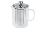 Théière Cristel Breakfast 0,8L en verre borosilicate avec filtre démontable