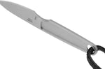 Couteau de cou CRKT HangTi 7066.CR manche 10,2cm en titanium + étui