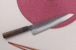Couteau de chef 24cm japonais Shizu Hamono Gen VG10 damas