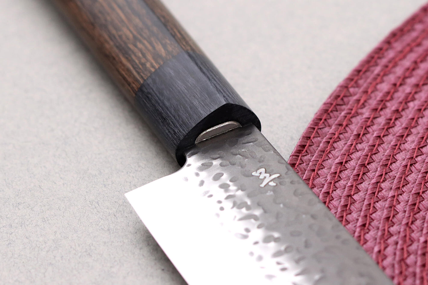 Couteau nakiri 13cm japonais Shizu Hamono Gen VG10 damas