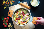 Set de 4 casseroles Cristel Strate Amovible en acier inox 18/10 - 14, 16, 18 et 20cm