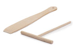 Crêpière Woll Diamond QXR Eco Logic en fonte d'aluminium manche amovible bois 26cm