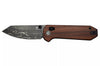 Couteau pliant CIVIVI Yonder Damas C23073BDS1 manche en bois de guibourtia 9,5cm