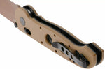 Couteau pliant CRKT M16-14XD Tanto 1614XD.CR manche 13,5cm en FRN désert