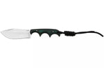 Couteau CRKT Minimalist Nessmuk 2376.CR lame 7,3cm manche en micarta vert + étui