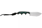 Couteau CRKT Minimalist Nessmuk 2376.CR lame 7,3cm manche en micarta vert + étui