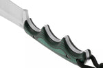Couteau CRKT Minimalist Nessmuk 2376.CR lame 7,3cm manche en micarta vert + étui
