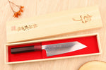 Couteau bunka 16,5cm japonais artisanal Takeshi Saji VG10 Rainbow