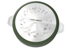 Sauteuse Cookut La Merveilleuse 28cm en acier inoxydable Steel Green®