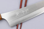 Couteau de chef 24cm japonais artisanal Yu Kurosaki Gekko San Maï