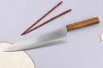 Couteau de chef 24cm japonais artisanal Yu Kurosaki Gekko San Maï
