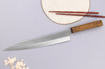 Couteau sujihiki 27cm japonais artisanal Yu Kurosaki Gekko San Maï