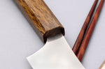 Couteau sujihiki 27cm japonais artisanal Yu Kurosaki Gekko San Maï