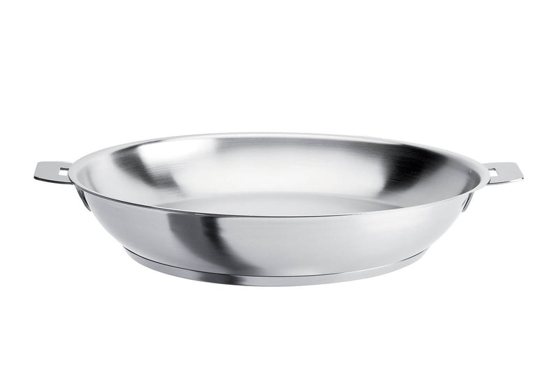 Poêle haute Cristel Strate Amovible en acier inox 18/10 - 24cm