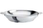 Poêle haute Cristel Strate Amovible en acier inox 18/10 - 28cm