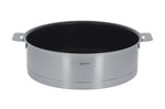 Sauteuse antiadhésive Cristel Strate Amovible en acier inox 18/10 - 24cm