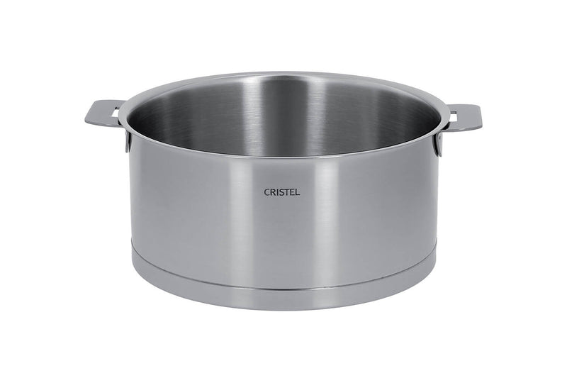 Casserole Cristel Strate Amovible en acier inox 18/10 - 14cm