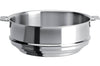 Cuit vapeur universel Cristel Strate Amovible en acier inox 18/10 - 24cm