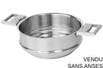 Cuit vapeur universel Cristel Strate Amovible en acier inox 18/10
