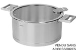 Faitout Cristel Strate Amovible en acier inox 18/10