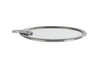 Couvercle plat Cristel Strate Amovible en verre trempé - 18cm