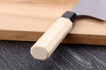 Couteau nakiri japonais artisanal Masakage Shimo 16,5cm Shirogami