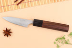Couteau d'office japonais artisanal Shibata Koutetsu AS 8cm