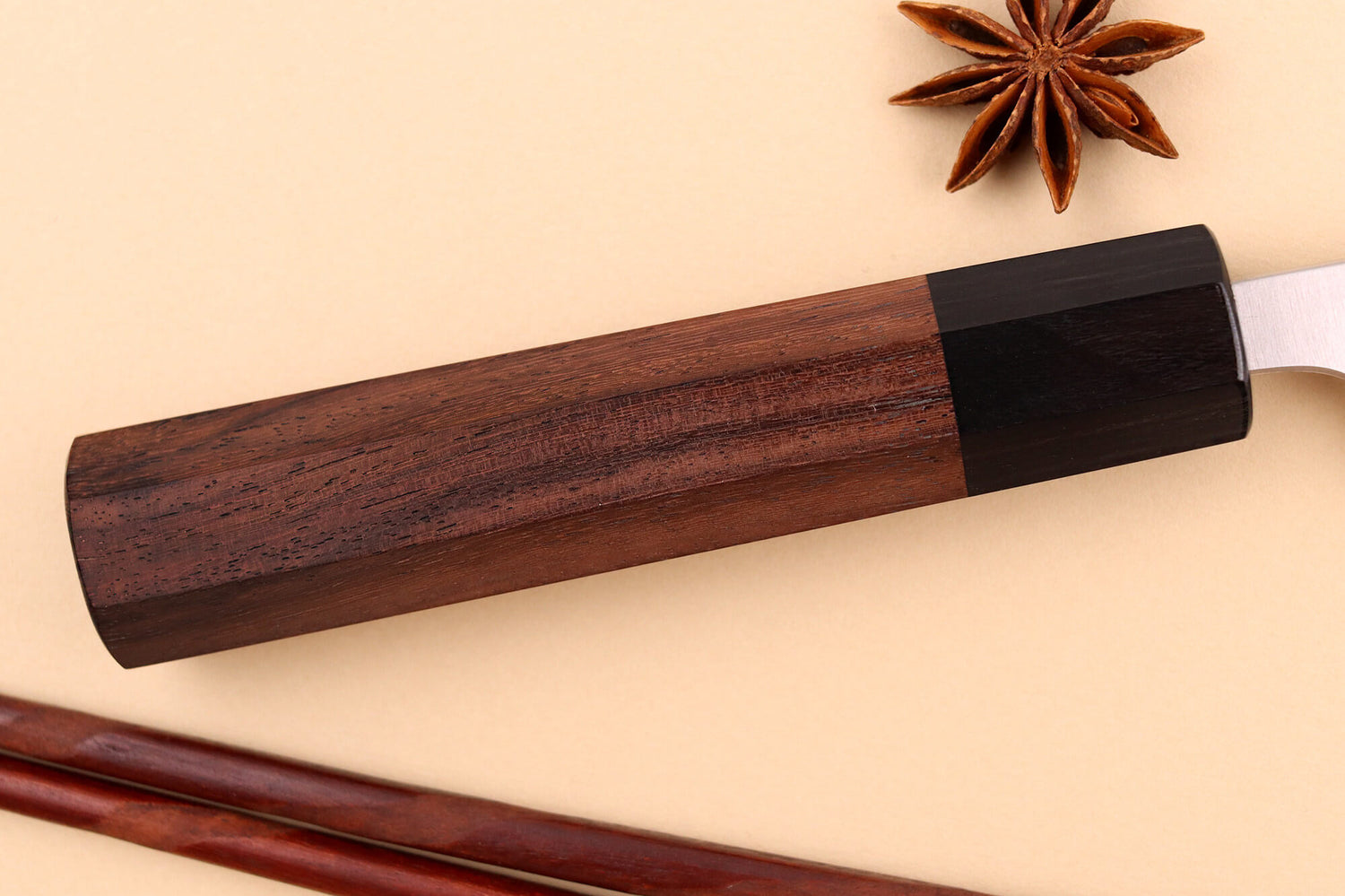 Couteau d'office japonais artisanal Shibata Koutetsu AS 8cm