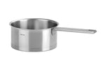 Set de 3 casseroles Cristel Strate Fixe en acier inox 18/10 - 16, 18 et 20cm