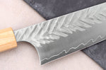 Couteau bunka 16,5cm japonais artisanal Yoshimi Kato SPG Strix V-Tsuchime