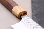 Couteau bunka 16,5cm japonais artisanal Yoshimi Kato SPG Strix V-Tsuchime